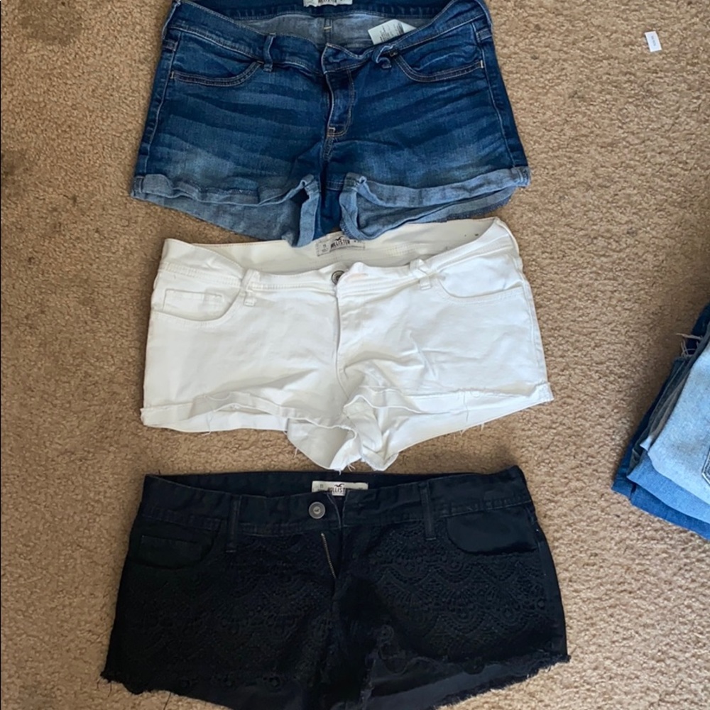 HOLISTER SHORT SHORTS BUNDLE